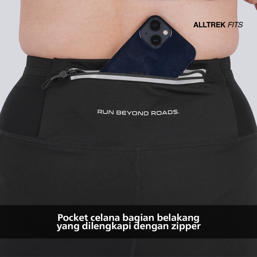 ALLTREK Compression Pants NORTH Women Short Celana Pendek Olahraga Wanita