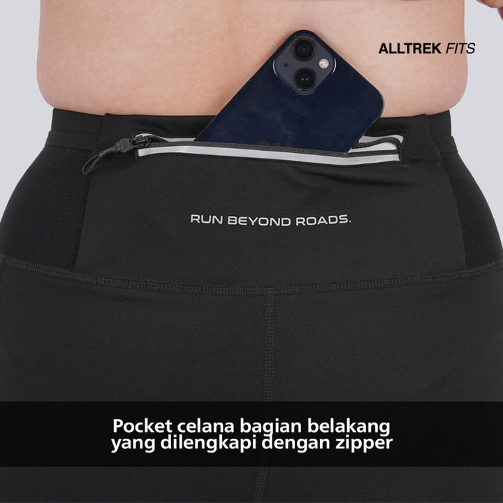 ALLTREK Compression Pants NORTH Women Short Celana Pendek Olahraga Wanita