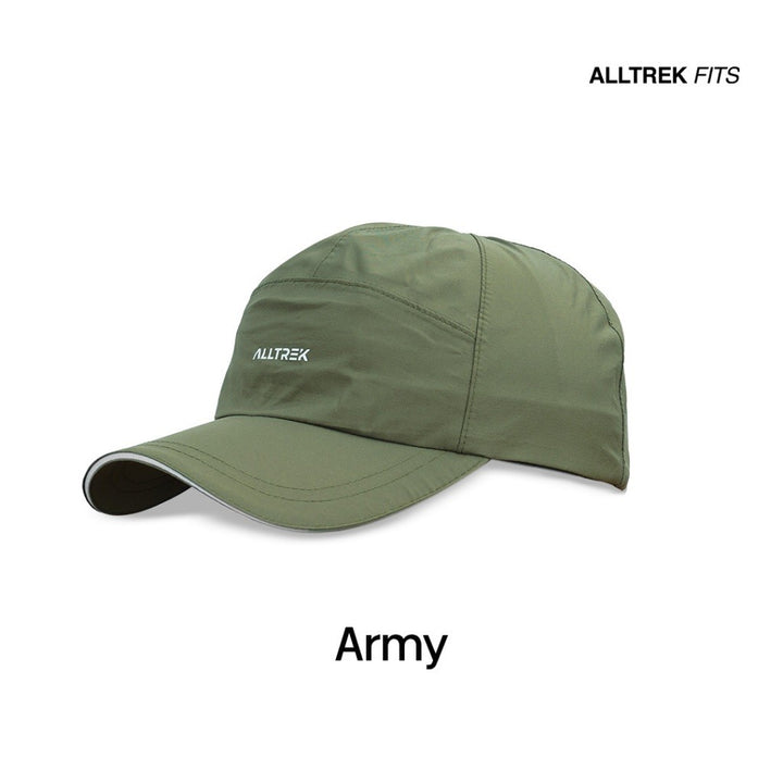 ALLTREK Topi Outdoor Waterproof MONSOON Running Cap Pria Wanita