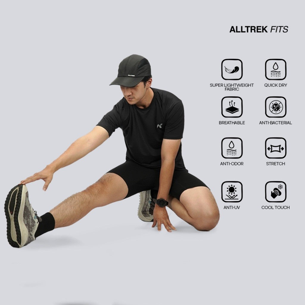 ALLTREK Baselayer ZECCO Shortsleeve Jersey Baju Olahraga Sport Lengan Pendek Ultra Light