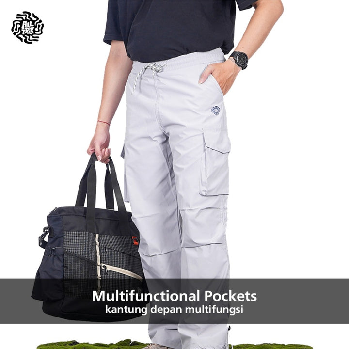 ALLTREK Celana Cargo Loose Fit ZONIX Celana Panjang Urban Outdoor