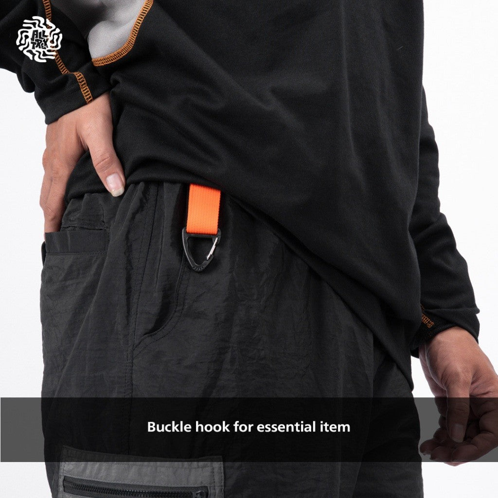 ALLTREK Celana Trackpants Parasut Cargo FORGE Celana Panjang Crinkle Urban Outdoor