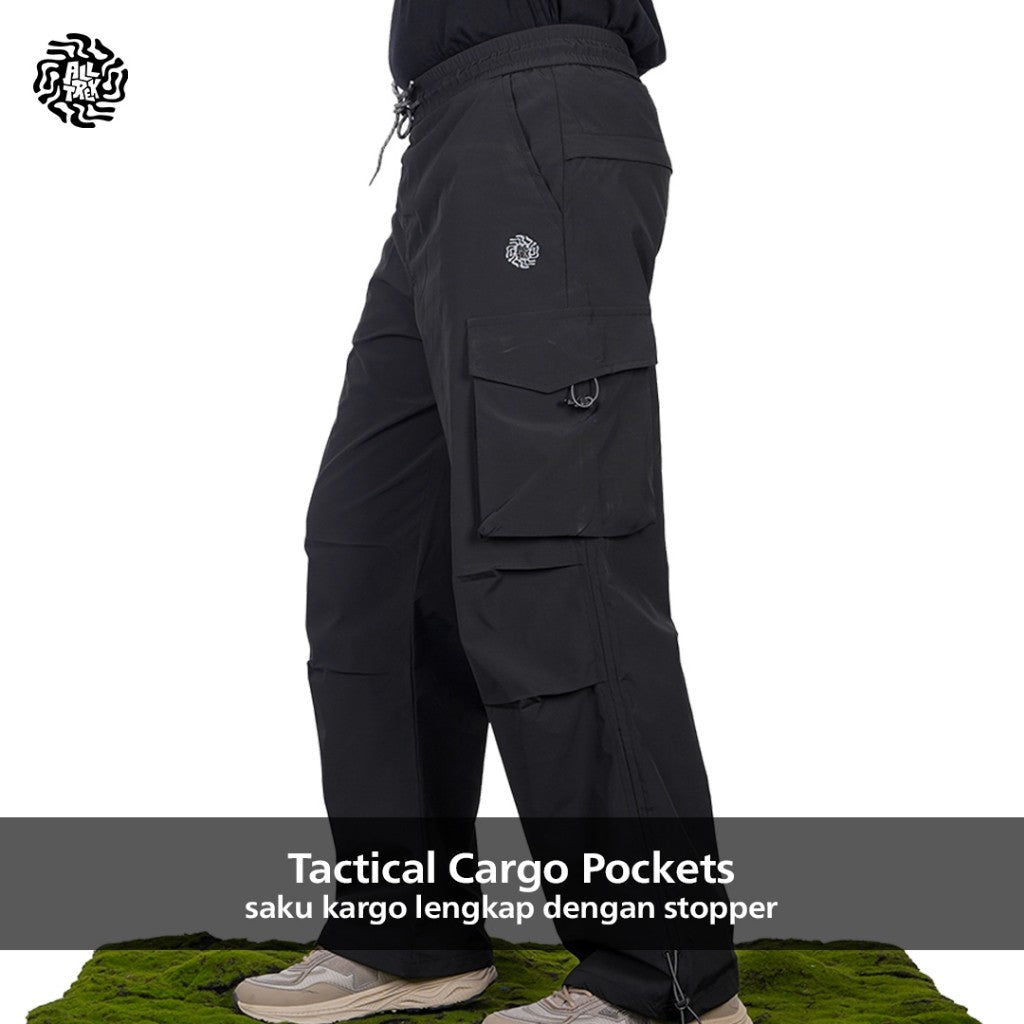 ALLTREK Celana Cargo Loose Fit ZONIX Celana Panjang Urban Outdoor