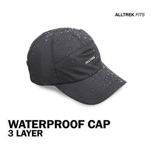 ALLTREK Topi Outdoor Waterproof MONSOON Running Cap Pria Wanita
