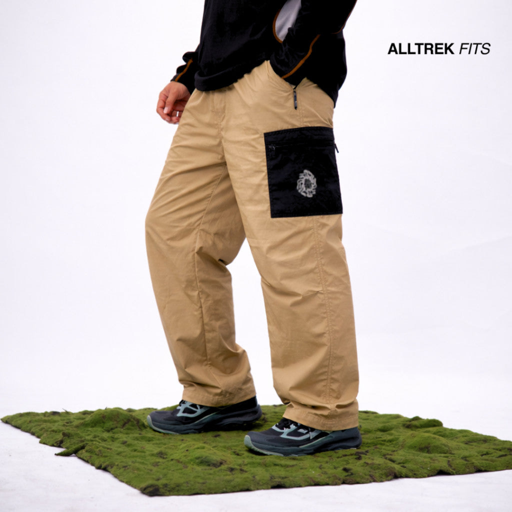 ALLTREK Celana Trackpants Parasut Cargo FORGE Celana Panjang Crinkle Urban Outdoor