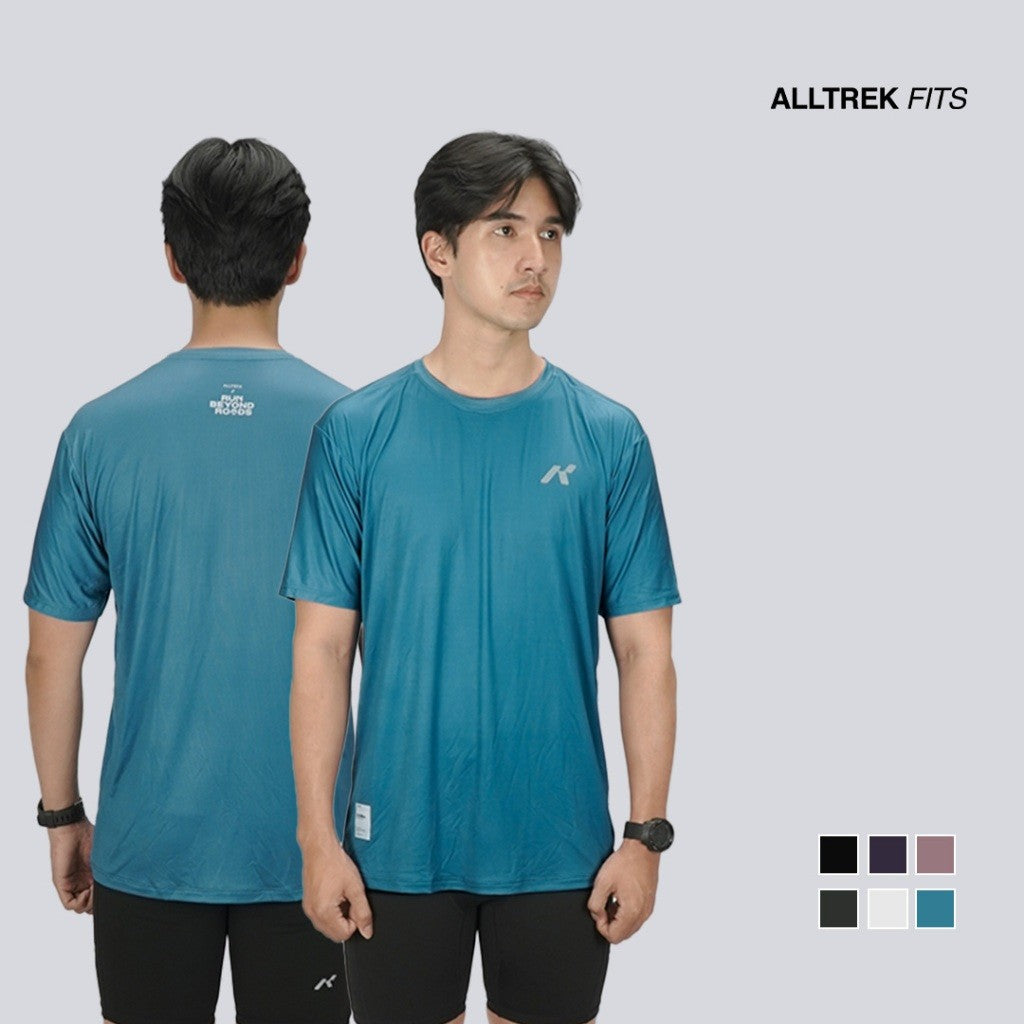 ALLTREK Baselayer ZECCO Shortsleeve Jersey Baju Olahraga Sport Lengan Pendek Ultra Light