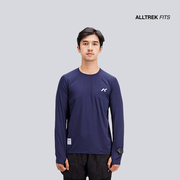 ALLTREK Baselayer RHEOS Longsleeve Jersey Ultra Light Clockhole Baju Olahraga Quick Dry Pria Wanita