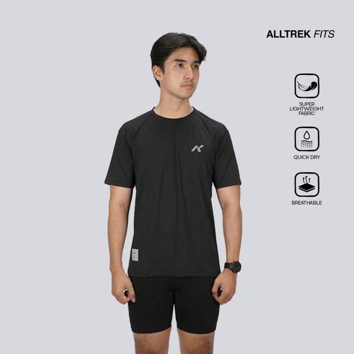 ALLTREK Baselayer ZECCO Shortsleeve Jersey Baju Olahraga Sport Lengan Pendek Ultra Light