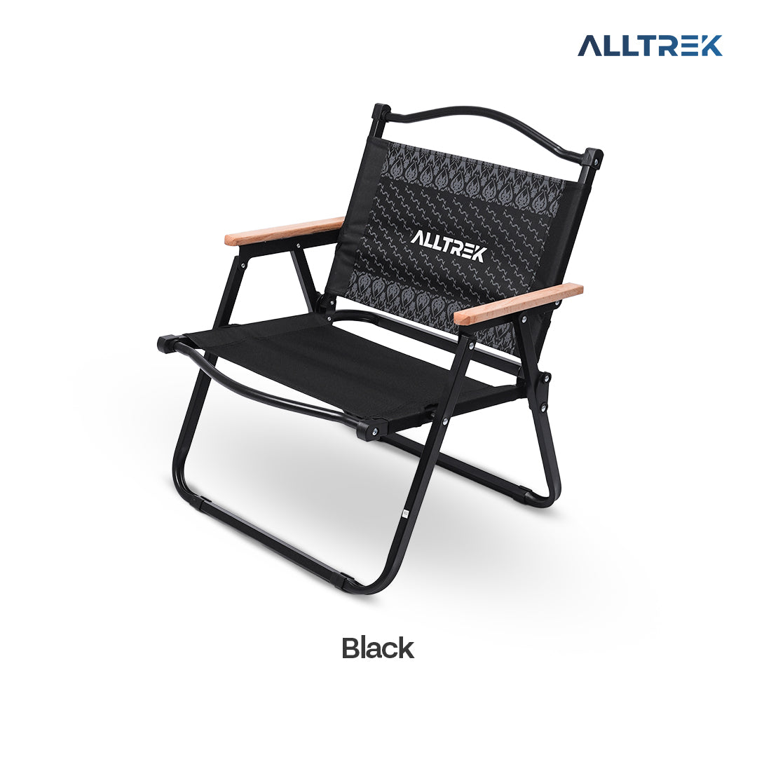 ALLTREK Kursi Lipat Kermit Folding Chair Hand Rest