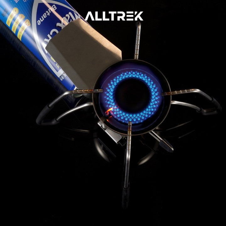 ALLTREK เตาแคมปิ้งพับได้ SPIDER เตาแก๊สกลางแจ้งแบบพกพา