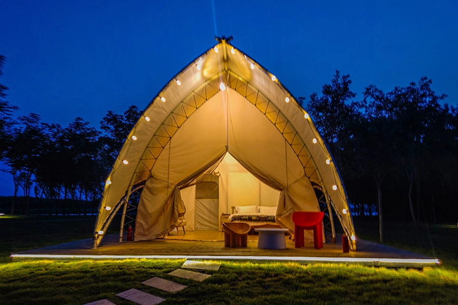 ALLTREK LuxCab DELPHINUS+ (Small) Tenda Glamping Semi Permanen