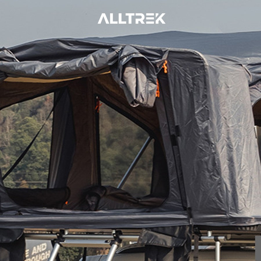 nature nest roof top tent ALLTREK Roof Tent Hard Shell NATURENEST Roof Rak 4-6 People – Alltrek Indonesia