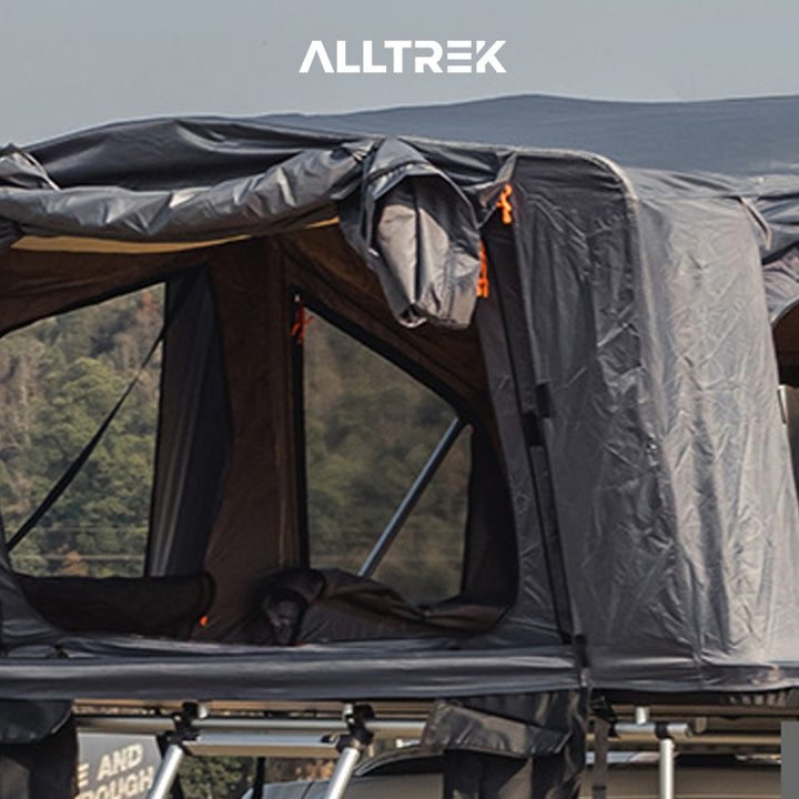 ALLTREK เต็นท์หลังคา Hard Shell NATURENEST ชั้นวางหลังคา 4-6 คน