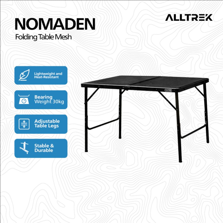 ALLTREK NOMADEN โต๊ะพับ โต๊ะพับตาข่ายเหล็ก