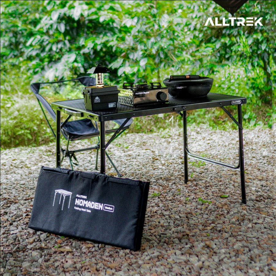 ALLTREK Meja Lipat NOMADEN Folding Table Iron Mesh