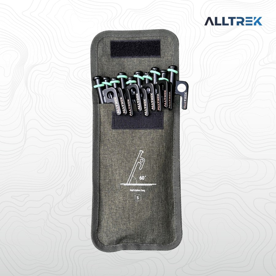 ALLTREK หมุดเต็นท์สำหรับตั้งแคมป์ IRON Ground Nail เรืองแสงในที่มืด