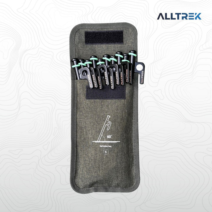 ALLTREK หมุดเต็นท์สำหรับตั้งแคมป์ IRON Ground Nail เรืองแสงในที่มืด