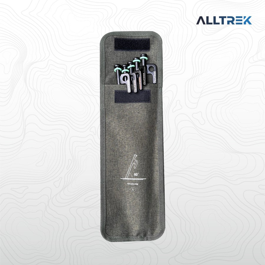 ALLTREK หมุดเต็นท์สำหรับตั้งแคมป์ IRON Ground Nail เรืองแสงในที่มืด