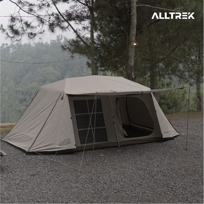 ALLTREK Tenda Otomatis PEAK VILLA Camping Glamping Luxury Double Layer