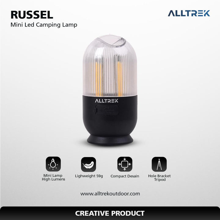 ALLTREK Lampu Camping RASSEL Mini Camping Lamp