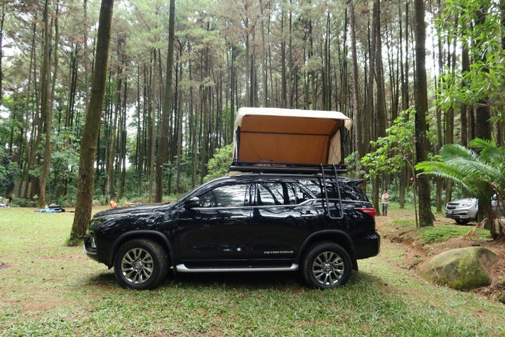 ALLTREK เต็นท์หลังคา เต็นท์อเนกประสงค์กลางแจ้ง + แร็คหลังคากันสาดรถยนต์