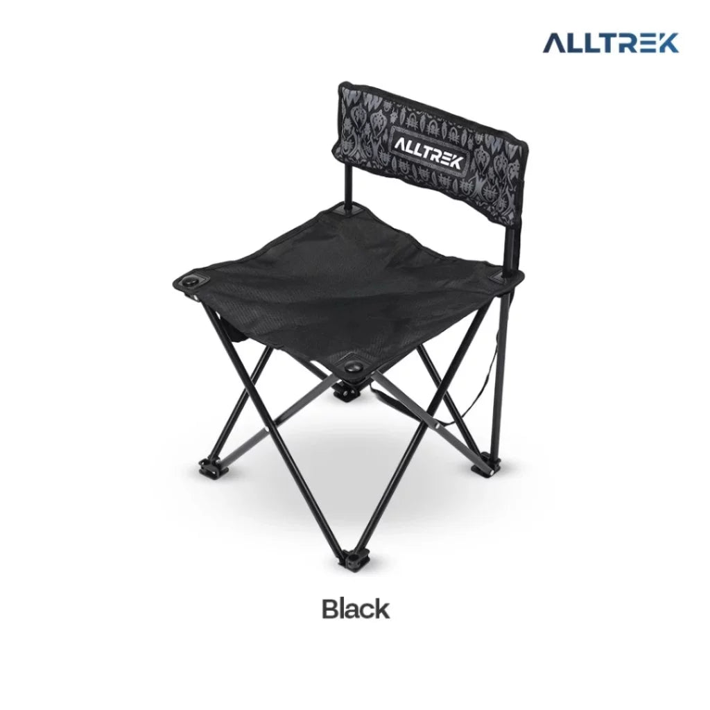 ALLTREK Paket Tenda Camping Skylark 4-6 Orang Bundle Glamping Premium + Kasur Camping GRANDE + Meja Lipat ARVENA + Kursi LITE + Lampu Camping HERITAGE