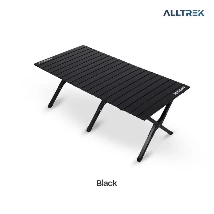 ALLTREK Paket Tenda Camping Skylark 4-6 Orang Bundle Glamping Premium + Kasur Camping GRANDE + Meja Lipat ARVENA + Kursi LITE + Lampu Camping HERITAGE