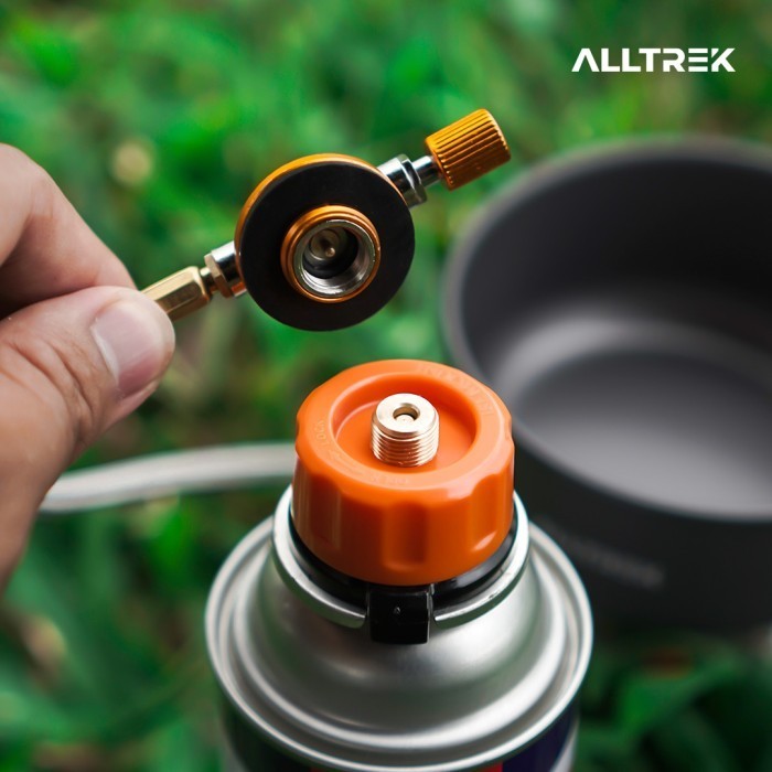 ALLTREK Gas Adaptor GASMATE Connector Cannister