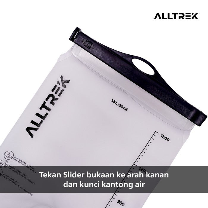 ALLTREK Water Bladder Hydronation Pack Kantong Air Minum Sepeda Hiking BPA Free
