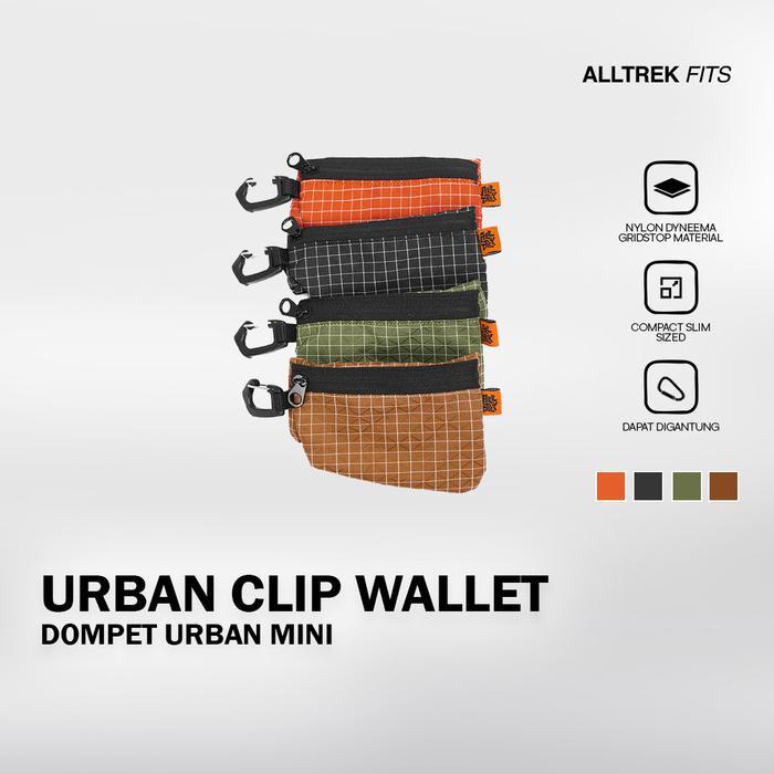ALLTREK Pouch Mini Dompet Coin Kartu URBAN CLIP Wallet Dompet Gantung Tas Pinggang