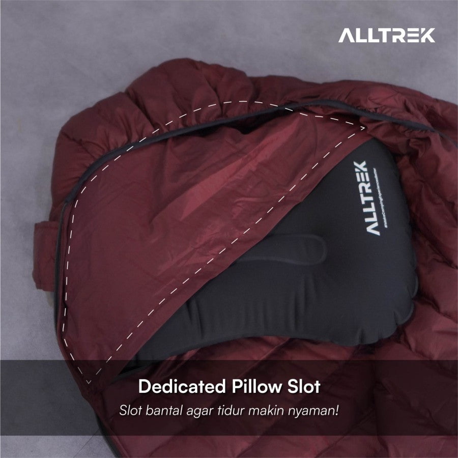 ALLTREK ถุงนอน SHERVA ถุงนอนขนห่านสังเคราะห์ SHERVA