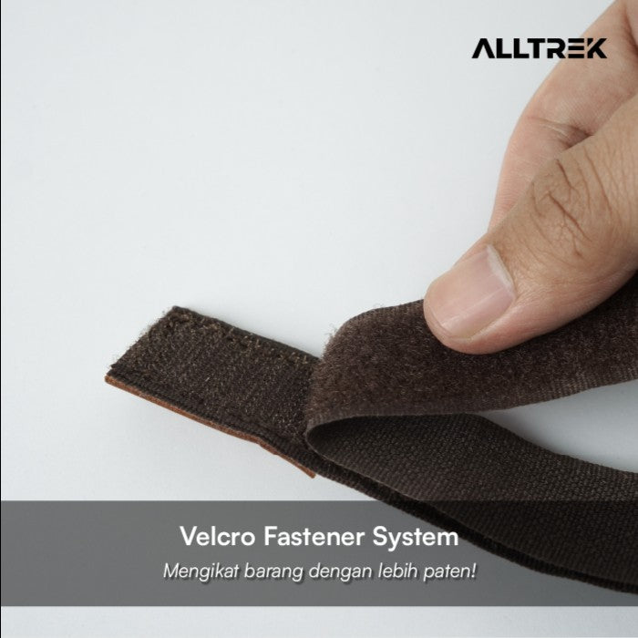ALLTREK สายรัดแคมป์ปิ้ง สายรัดกระเป๋า บรรจุเข็มขัดนิรภัย Outdoor_2PCS