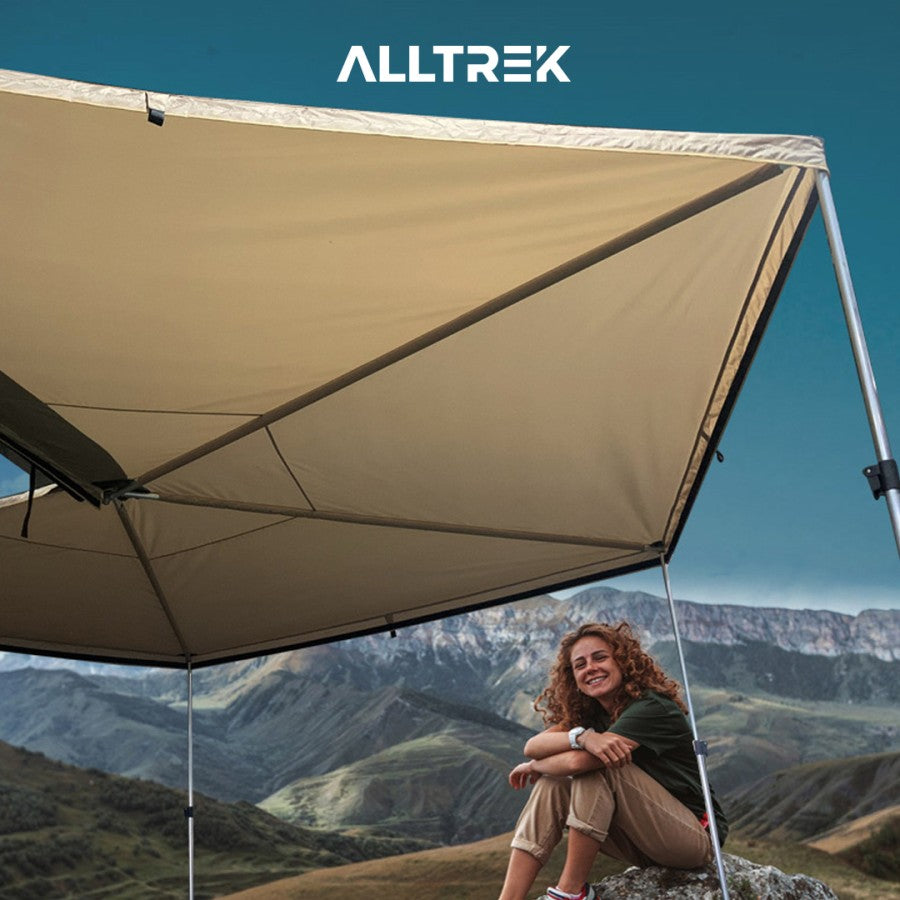 ALLTREK เต็นท์กันสาดข้างรถ SUPERWILD รูปห้าเหลี่ยม