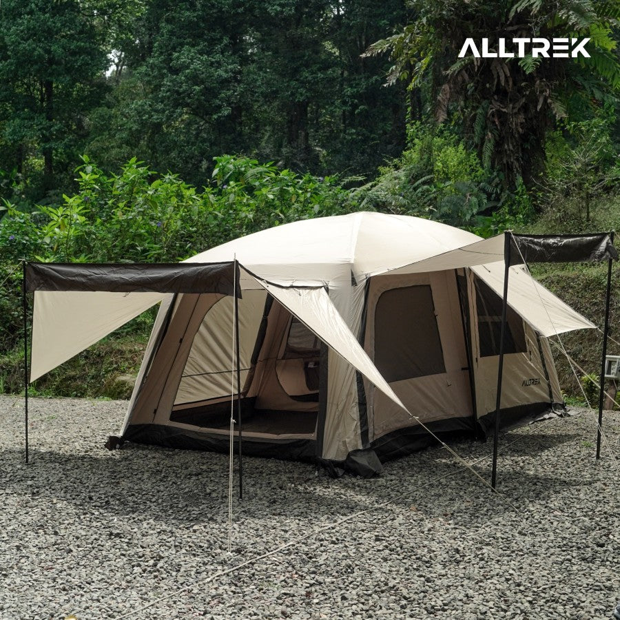ALLTREK Tentastic เต็นท์ตั้งแคมป์กลางแจ้ง 1 ห้องนอน + 1 ห้องพัก