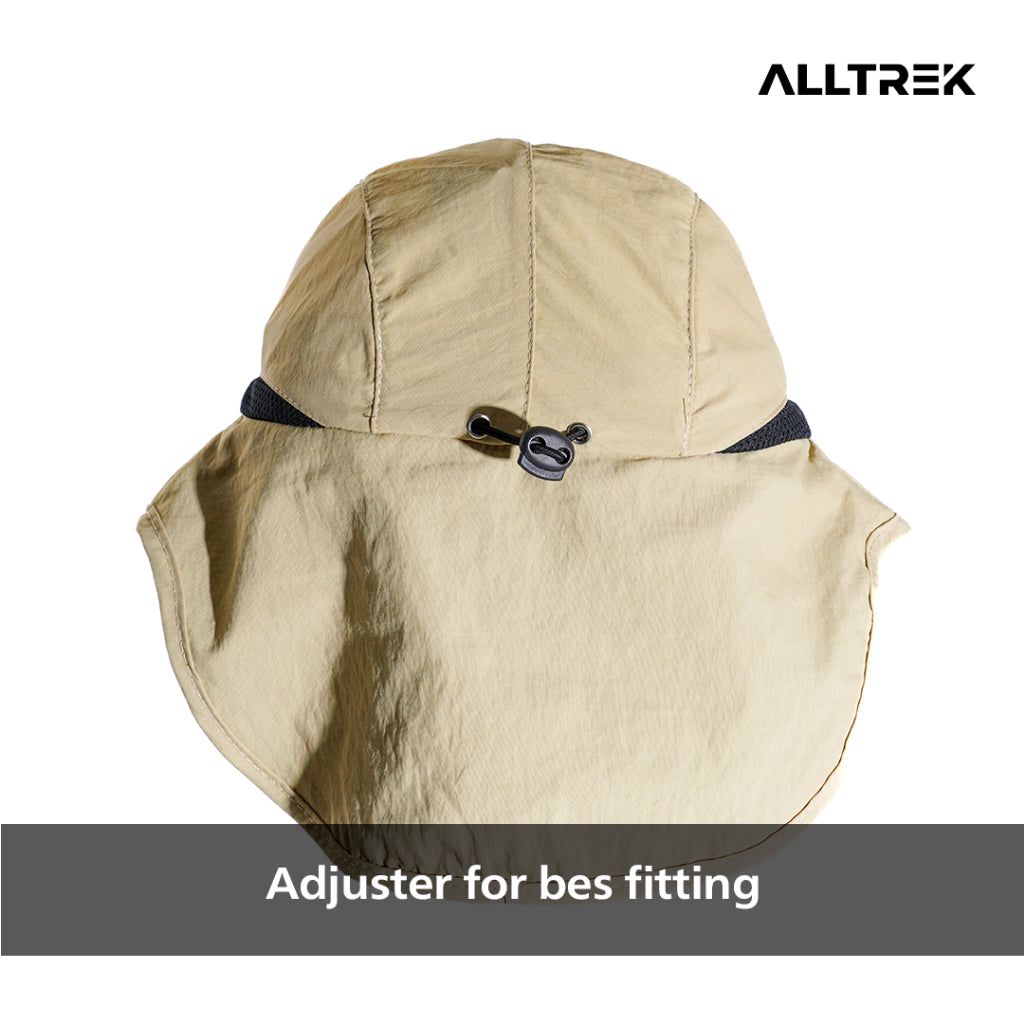 ALLTREK หมวกกลางแจ้งมัลติฟังก์ชั่น MEIRO หมวกเดินป่าคอป้องกันรังสียูวี