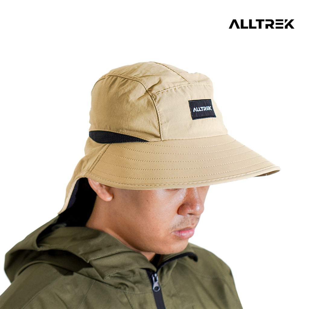 ALLTREK Topi Outdoor Multifungsi MEIRO Hiking Hat Neck Protection UV