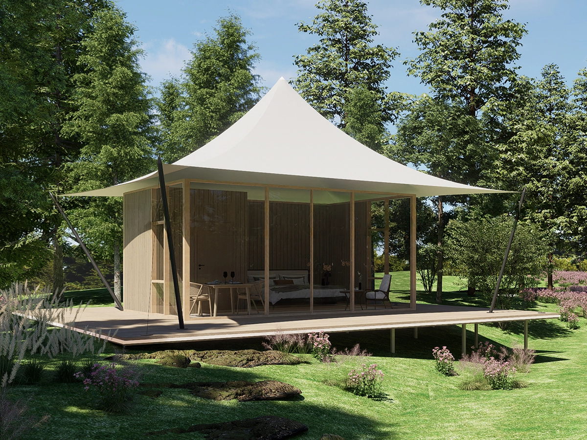 ALLTREK HouseCab VIRGO Cabin Glamping Lodge Semi Permanen