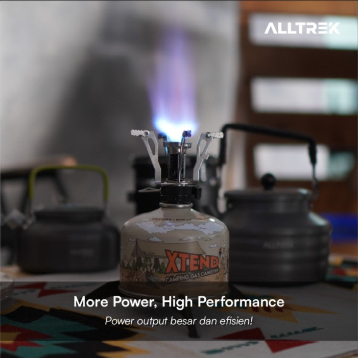 ALLTREK Portable Gas Canister XTEND Ultralight Gas