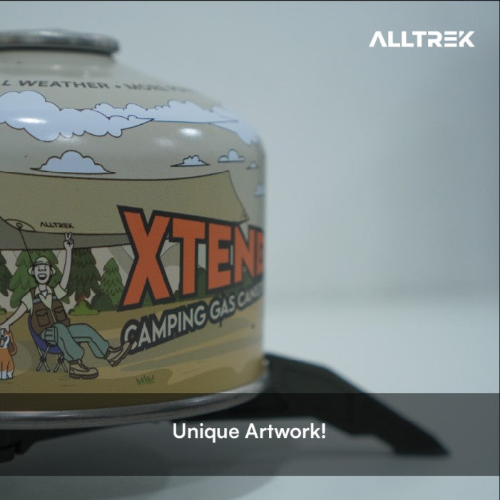 ALLTREK Portable Gas Canister XTEND Ultralight Gas
